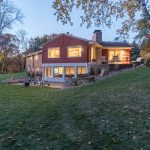 Rear of home / back yard